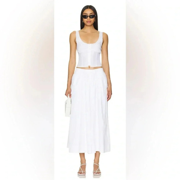 Free People Into You Eyelet Pant Set Size XS - Picture 3 of 8